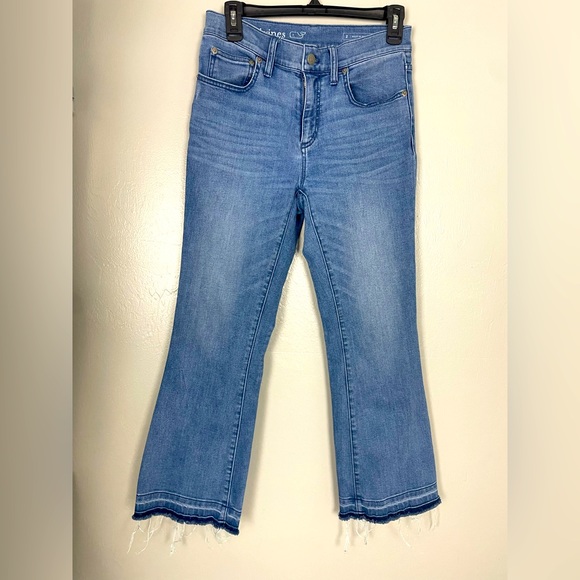 Shorts Denim Vineyard Vines Taille 00 - Indigo Raw Cuffed, état Excellent